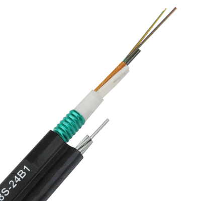 كابل الألياف البصرية المدفون مباشرة GYTC8S Fig 8 24 Core كابل الألياف الضوئية