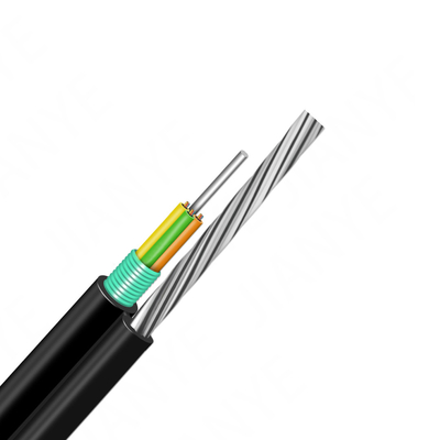 كابل الألياف البصرية المدفون مباشرة GYTC8S Fig 8 24 Core كابل الألياف الضوئية