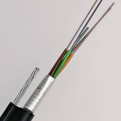 كابل الألياف البصرية المدفون مباشرة GYTC8S Fig 8 24 Core كابل الألياف الضوئية