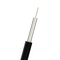 1 Core G.652D Flat FTTH Drop Optic Cable 2F Single Mode LSZH Sheath