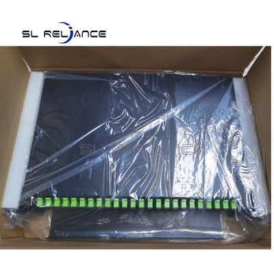 2U ODF Fiber Optical Patch Panel Rack Cabinet 48port 96Core SC APC Patch Panel